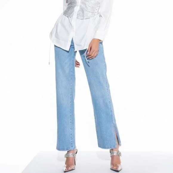 Elaine Let's Split: Boyfriend Jeans 9 or 11 - Picture 3 of 8